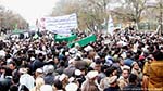 تظاهرات مردم غزنی در اعتراض به سر بریدن هفت گروگان